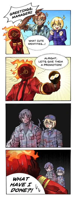I got Gregor and Don's 3* identities pretty early...they were so cute 🥹
#LimbusCompany 