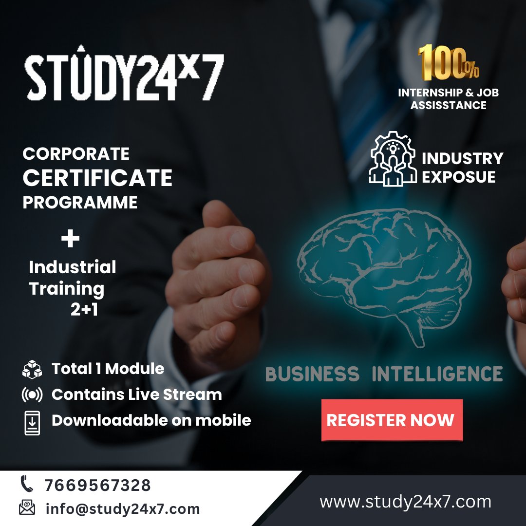 study24x7's tweet photo. Corporate Training Programme (Online) + 1 Month Industrial Training Programme (Hybrid)*
✔ Registration Fees - INR1000
💥Registration Link - https://t.co/NQZJykvdH2
#study24x7 #data #corporate #certificate #datascience #dataanalytics #dataanalyst #education #java #php https://t.co/CAhyz11e6Q