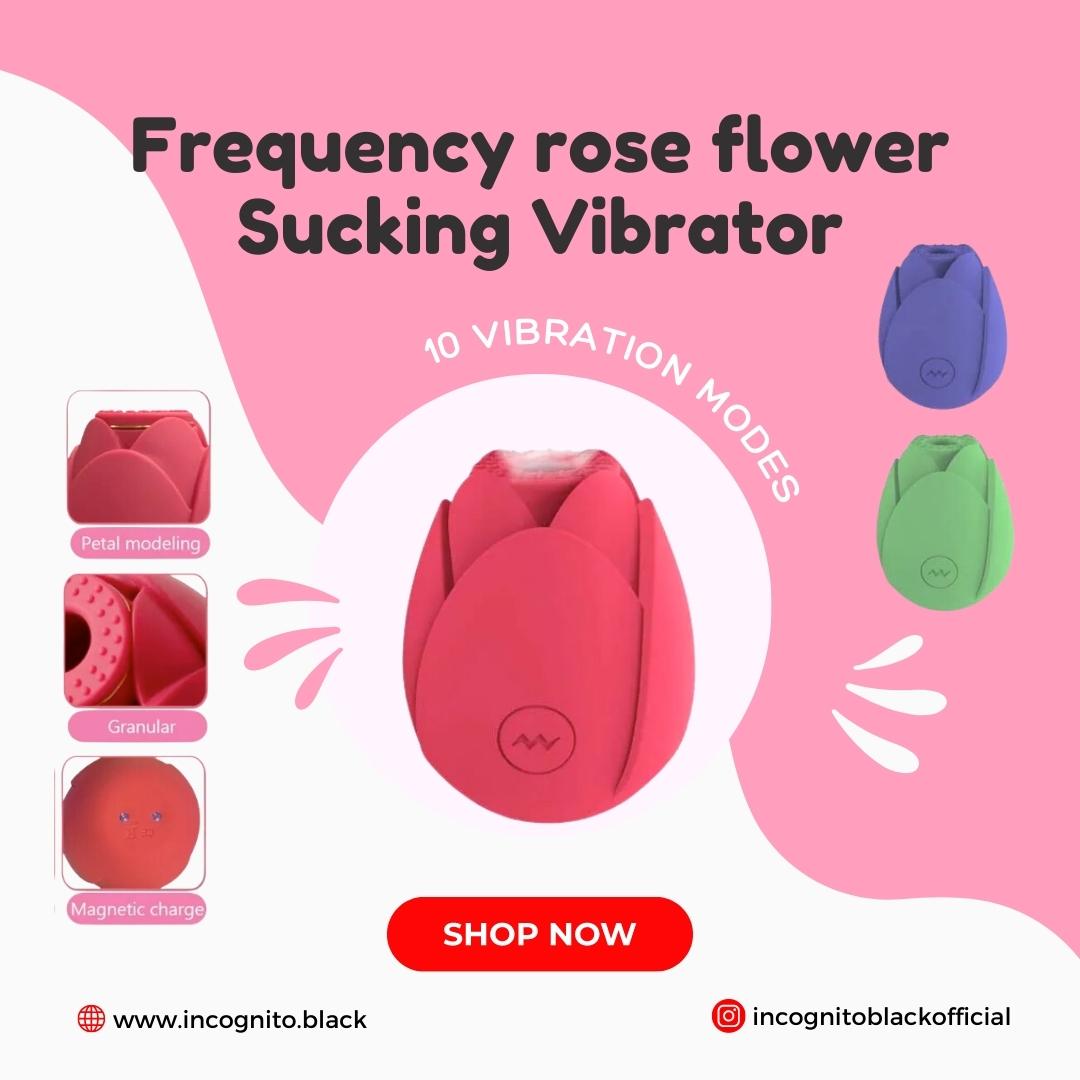 Introducing our new Rose Flower vibrator! This unique toy has a beautiful floral design and powerful vibrations for intense pleasure. Made with body-safe materials and easy to clean. Order now and experience the beauty of self-pleasure! #roseflower incognito.black #sextoy