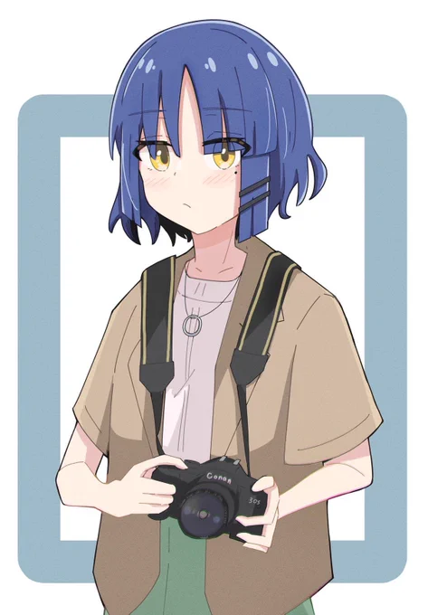 カメラマン山田#ぼっち・ざ・ろっく #山田リョウ #イラスト 