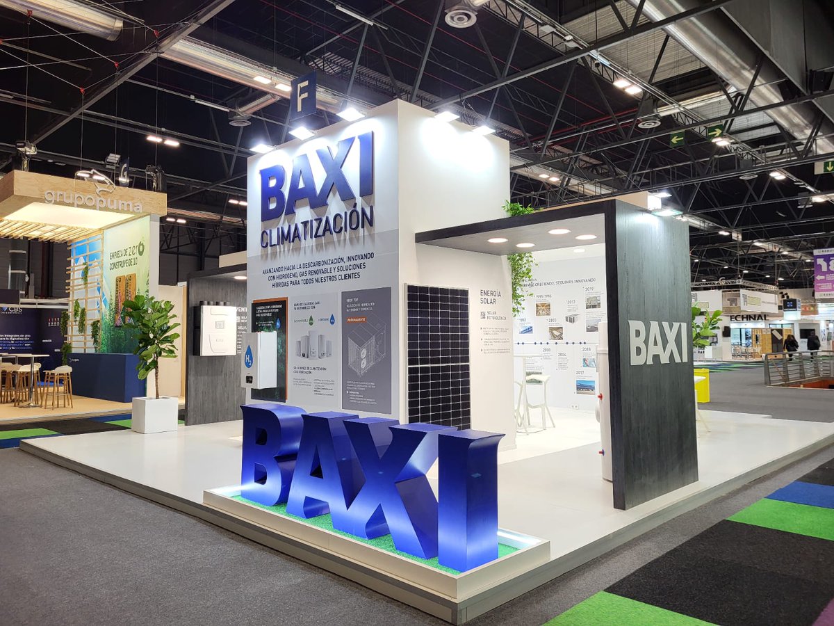 BAXI_ES's tweet photo. ¡Ya estamos en @rebuildexpo🙌! Os esperamos para descubrir nuestro nuevo equipo de prescripción BAXI @hitecsa Solutions, nuestras últimas novedades en #aeortermia, ¡y mucho más!

👉Visítanos en el stand 10E524
#ClimatizaciónSostenible #rebuild2023 https://t.co/zW1jbPC8VO
