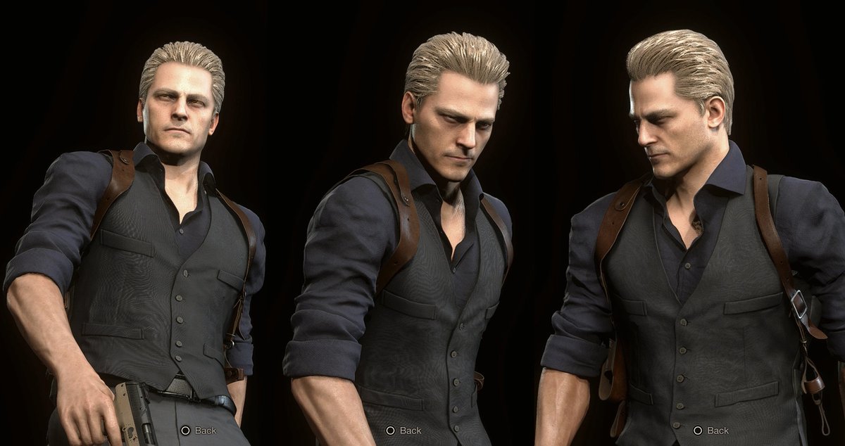 marybiohazard's tweet photo. New mod 😻

#wesker #albertwesker #re4 #REBHFun https://t.co/OJZpOFdnGo