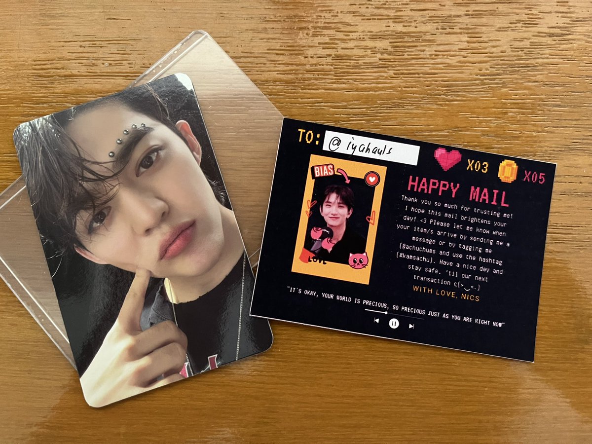 iyahauls's tweet photo. #ihhauls #kamsachu 

thank you @achuchums for my cheol poke cheeks pc! he arrived safely 🫶🏻 https://t.co/wSa1oxwEDH