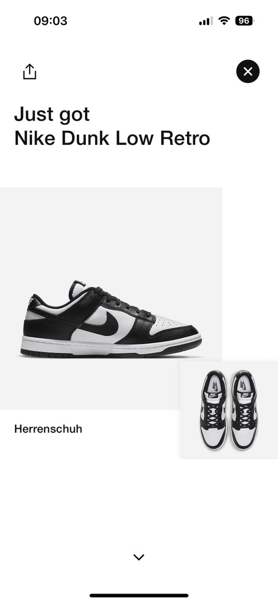 Success by a Member | Cook soles with your mates! #Solemates #solem8s #success #sneakerheads #german #cookgroup