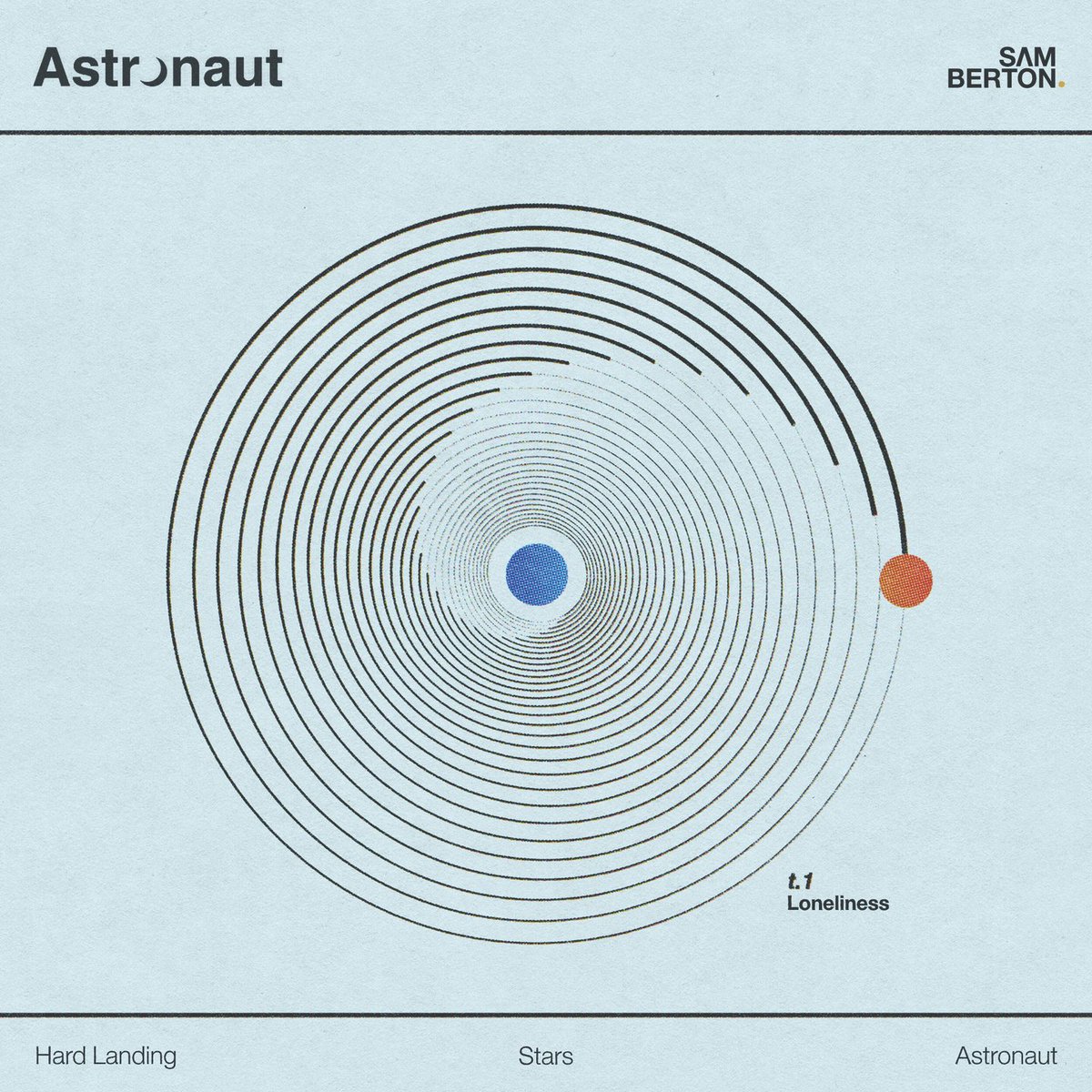 samberton's tweet photo. The first three songs on the album are #HardLanding, #Stars, and #Astronaut. These three songs all explore the theme LONELINESS and how it's now become such a relatable feeling in our lives. https://t.co/LuO8JON9vX