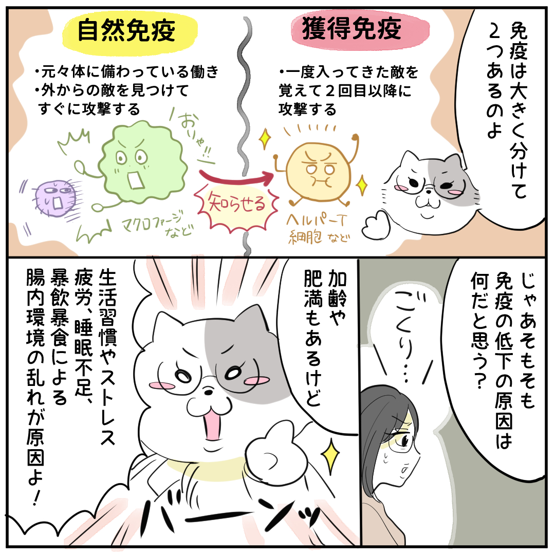 (お仕事)漫画担当いたしました!☞
免疫って何? ～免疫低下の原因と対処法～ - OZmall https://t.co/z3YQjtTwyG 