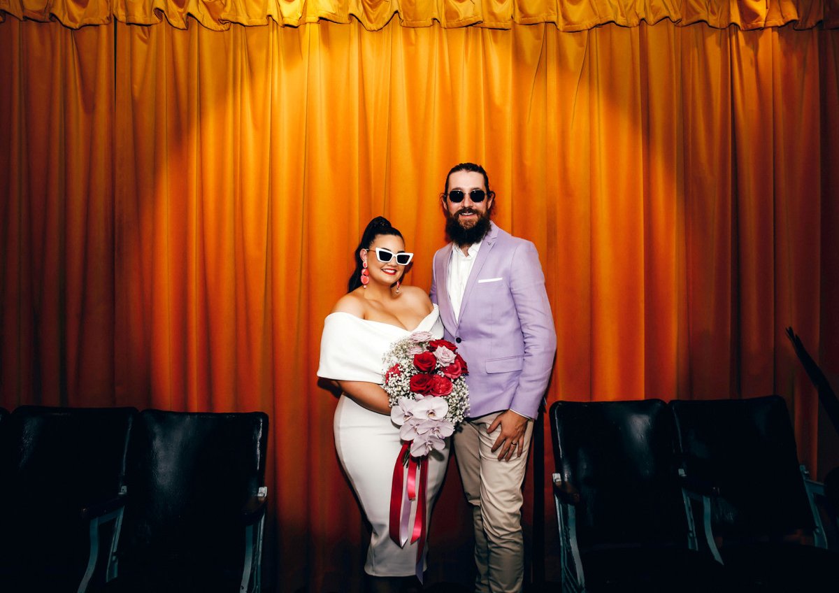 Natasha and Ryan's Melbourne wedding was full of colour, fun and a distinctly quirky retro mood! See how their ice cream shop wedding unfolded polkadb.com/3zaovlh