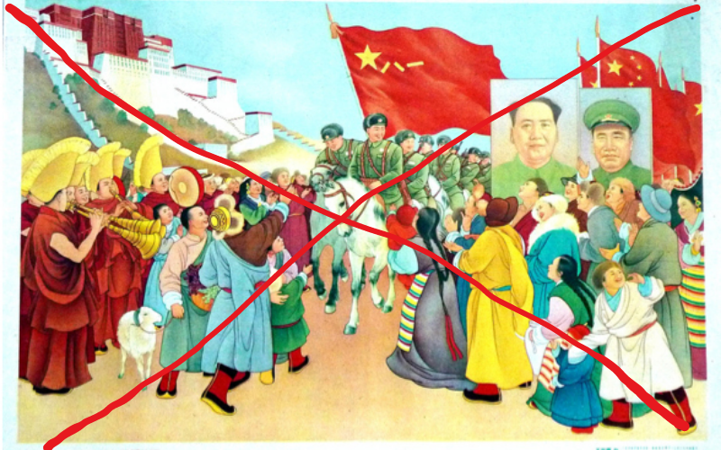 TibetCollective's tweet photo. March 28, 1959 marked the end of massacre of Tibetans in Lhasa & #CCP taking over control; 18 days earlier, Dalai Lama had fled to take refuge in India.
For #CCP built on lies, today is "Serfs' emancipation day". Do not let #CCP #Propaganda mislead you. #Farce #StandForTibet https://t.co/HAJwc2iMb4