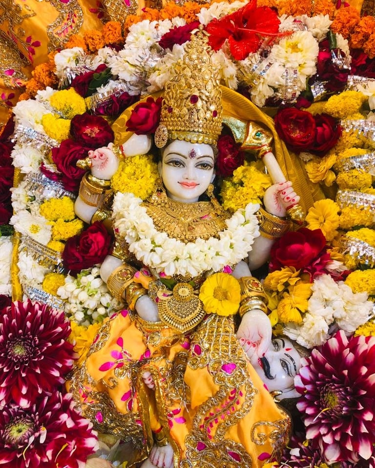 baglamukhipuja's tweet photo. पितांबराविद्या के नाम से विख्यात माँ बगलामुखी की साधना प्राय: शत्रु के भय से मुक्ति और वाकसिद्धि प्राप्त करने के लिए की जाती है। https://t.co/EZk8ennCyh
