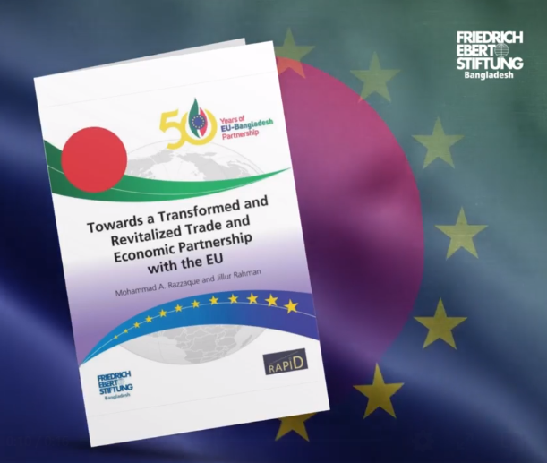 FESinAsia's tweet photo. 🤝#FESBangladesh and #RAPID launched a new research that discussed 🇧🇩 dependence on #EU trade preferences and its impact of 🇪🇺 recent policy shifts regarding environmental, social and governance compliance.🤓Read more here 🔖 https://t.co/JBbw5GgDhq https://t.co/beQbhK7cLN