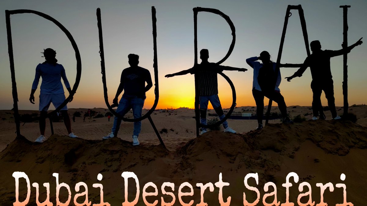 Hello everyone. 
Started my YouTube channel. Hope you like the below video
Please support me by liking and subscribing.

#dubai #desertsafari #vlog #team #twitter #dubaivlog 

youtu.be/8yEr7AFP8bA