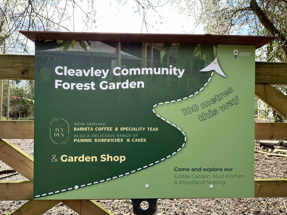 IncrEdibleEdu's tweet photo. This wks opening days are Tue to Fri. Please come &amp; support your local #socialenterprise in #winton. We're on the #portsalfordgreenway next to Athletic Track. Grab delicious @ManCoCoLtd  coffee  #theivydencafe get involved  #volunteering or just enjoy immersing in #nature https://t.co/xUS1j6x9ta
