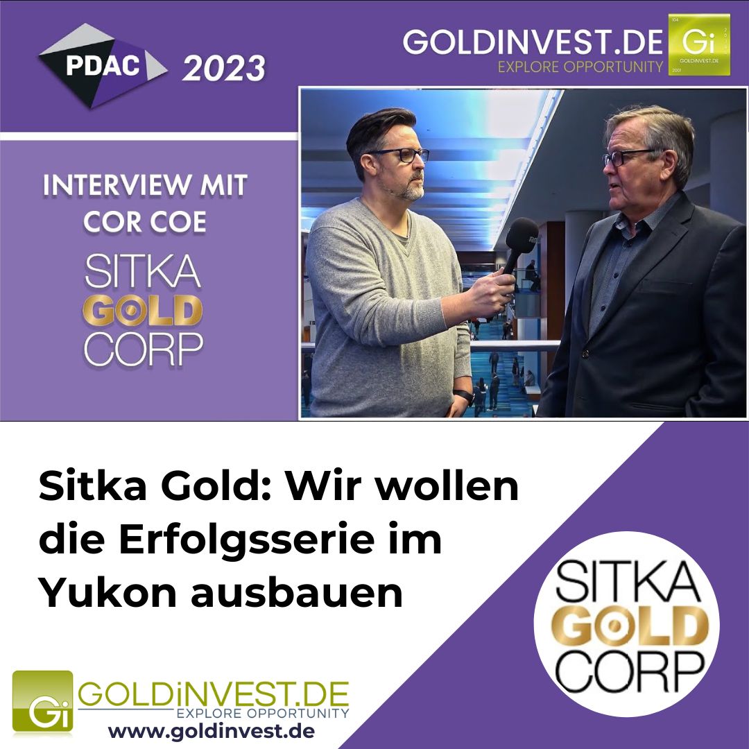 GOLDINVEST_de's tweet photo. ⛏️Sitka Gold will die Erfolgsserie im Yukon ausbauen

Wir ließen uns die Pläne des Unternehmens auf der PDAC 2023 in Toronto genauer erläutern.

Zum Interview ▶️▶️ https://t.co/mUt4pBBLki

@SitkaGoldCorp @the_PDAC 
$SIG #Gold #SitkaGold #PDAC2023 #Miningconvention #Toronto https://t.co/V8138ff2es