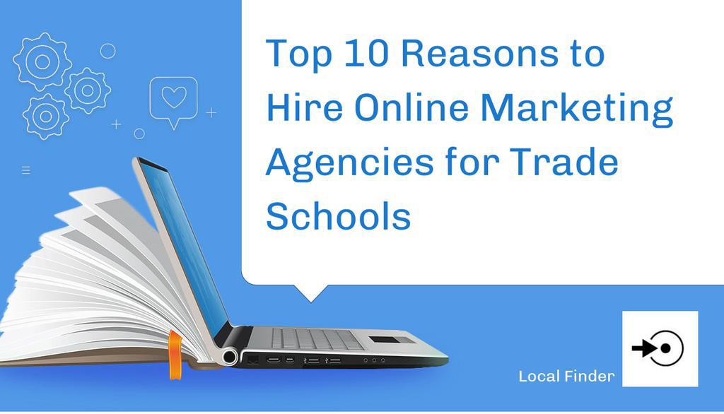 In this post, we'll explain the top 10 reasons you should hire online marketing agencies to build and bolster your trade school website.

Read more 👉 lttr.ai/90dq

#OnLineMarketingAgency #TradeschoolsMarketing #SocialMediaMarketing #OnlineMarkingAgency