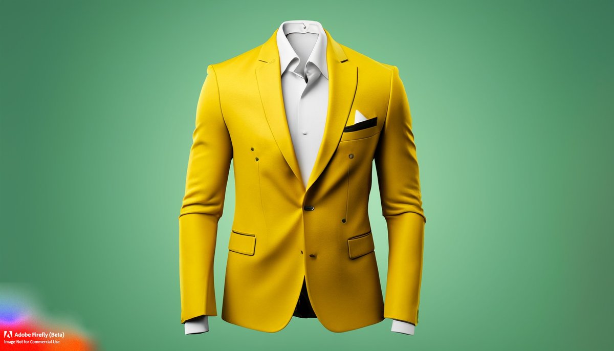 ai_sofiya's tweet photo. Death of Fashion Designing/Photography/Graphic Designer?

I create these with the prompt with just few clicks:

blank [yellow blazer] mock-up with a male model, sale product photo, flat lay ultra-realistic, green gradient background, 8k https://t.co/Ist9Ke2Lym