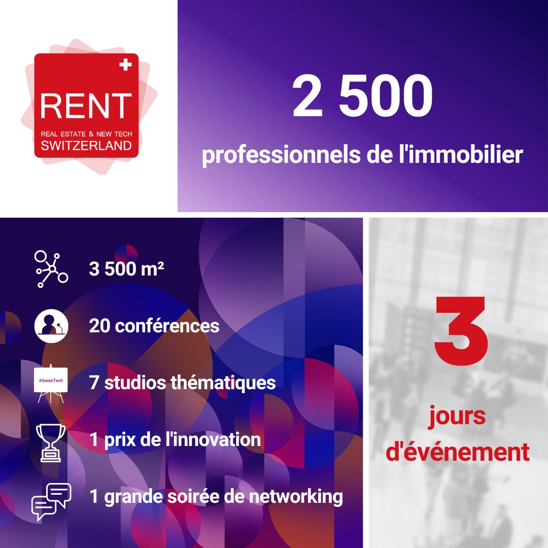 🇨🇭C'est parti pour #RENTSWITZERLAND 2023 !

📍 Suivez-nous à partir d’aujourd’hui et jusqu’au jeudi 30 mars à la 4ème édition du RENT SWITZERLAND, l’événement de référence en Suisse pour les professionnels de l’industrie immobilière.

#RENTSWITZERLAND2023 #proptech #swisstech
