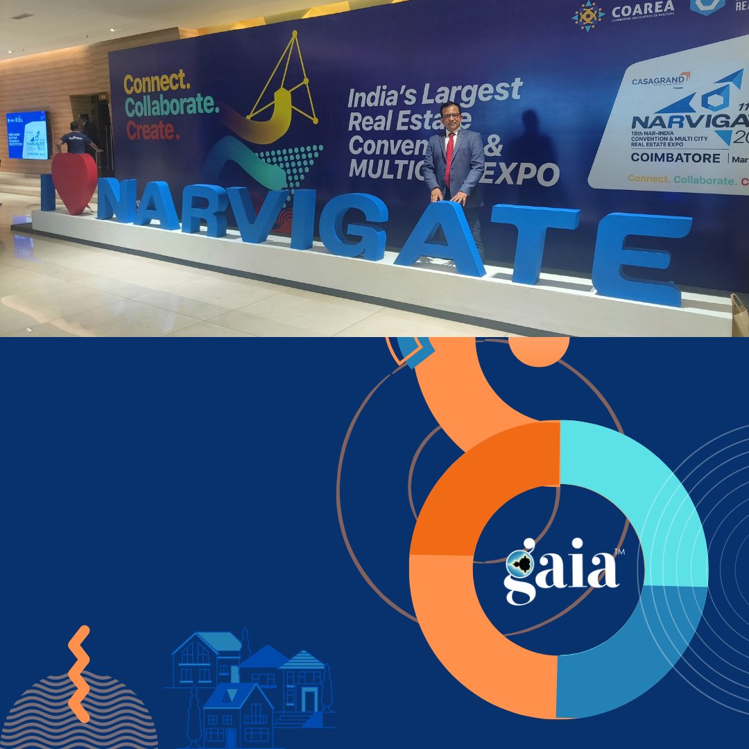 <a href="/SumitChowdhury/">Sumit D Chowdhury</a>  giving keynote talk at <a href="/narvigateindia/">Narvigate</a> 2023 Conclave on #AIML trends for the #realestate and #building industry. <a href="/GaiaDotin/">Gaia</a> <a href="/GaiaSmartCities/">Gaia Smart Cities</a>  platforms enable digitization, automation, and transformation of distributed operations.