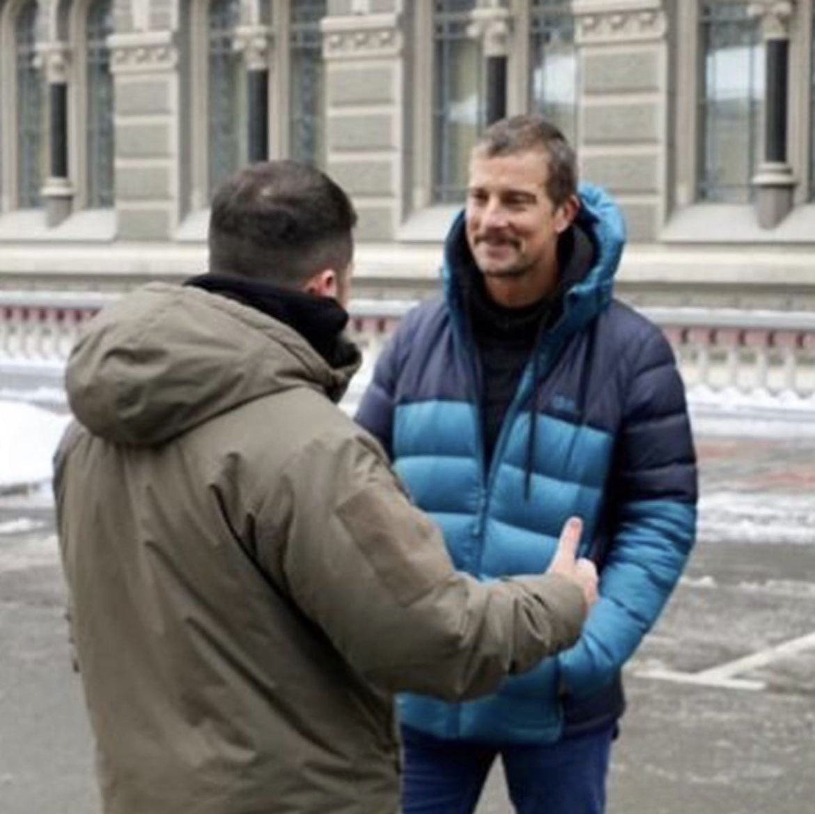 Was a privilege to give the President a <a href="/worldscouting/">World Scouting</a> necker symbolising peace, friendship &amp; unity. 55 million @Scouts are hoping and praying for peace soon. It was also so moving to meet many Ukrainian Scouts. - airs TONIGHT 8pm @channel4 in UK and on <a href="/Discovery/">Discovery</a> elsewhere.