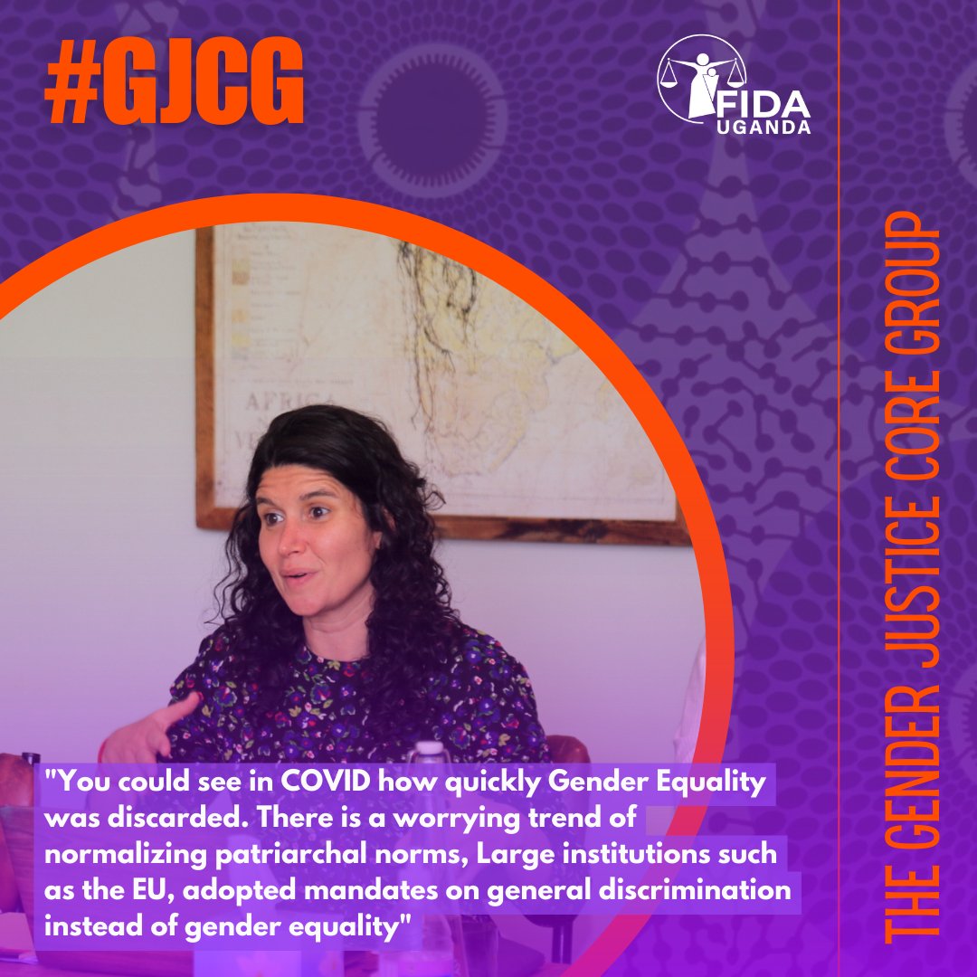 FIDA_Uganda's tweet photo. Issues ranged from a need to pay more attention to intersectional communities to observations made on Gender Equality during the height of COVID.
Notable observations ๐
#GENDERJUSTICECOREGROUP https://t.co/KT2zmgJYZ5