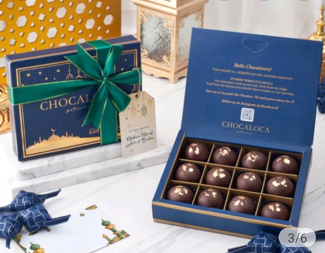 TLoopid's tweet photo. ✨️Eid Mubarak Hampers Lebaran Idul Fitri by Chocaloca hanya Rp95.000 - Rp100.000  https://t.co/h10u8bCBzm https://t.co/lgHtOdwXB0