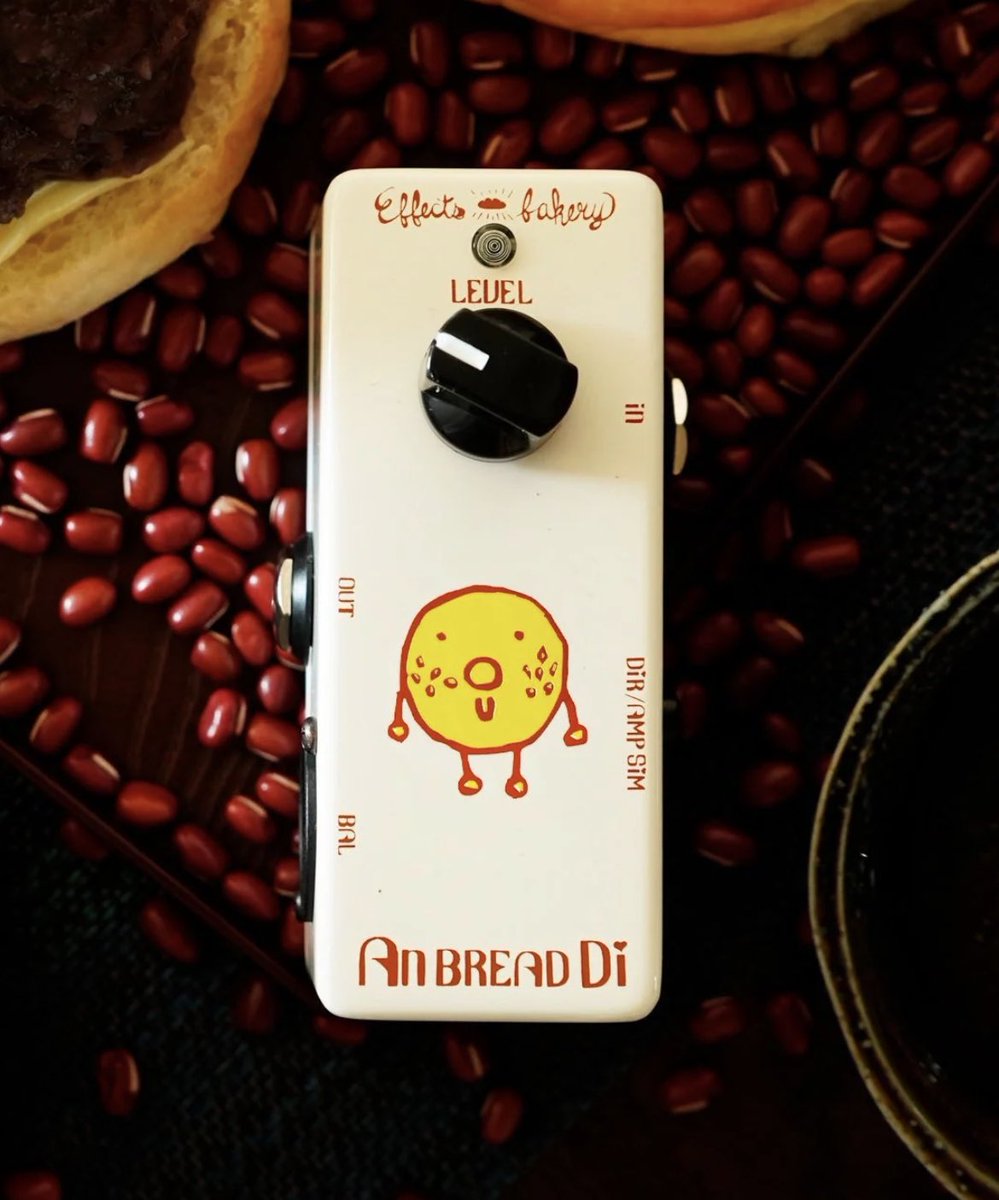 UsaBakery's tweet photo. An Bread DI - your simple solution for recording or playing direct without an amp. Two different switchable IR flavors. Affordable and tasty as usual #effectsbakery #direct #ir #cabsim https://t.co/fWdcg6MaS5