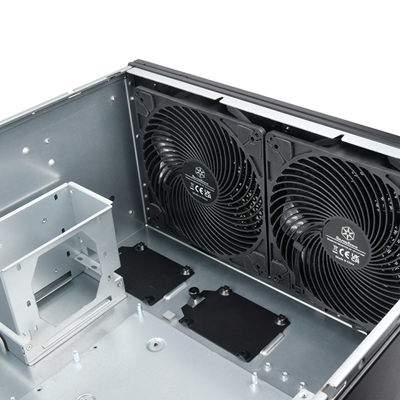 RM51 is our new take in the rackmount chassis’ series, 5U form factor with dual 180mm fans #SilverStone

❄Supports up to SSI-EEB motherboards
❄Includes 2 x Air Penetrator 184i PRO fans
❄Supports 360mm liquid cooling radiator
❄Allow for secondary PSU
❄8 PCI expansion slots