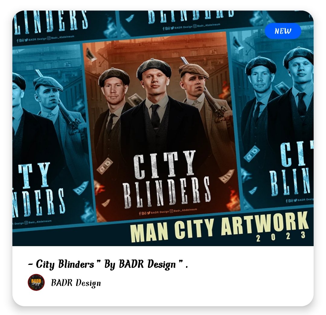 BADRDesign14's tweet photo. - ๐จ New ArtWork .. #City_Blinders
๐๐๐๐
https://t.co/baIHLk187n
M a n c h e s t e r C i t y
#BADR_Design https://t.co/rRBwJaEwQv