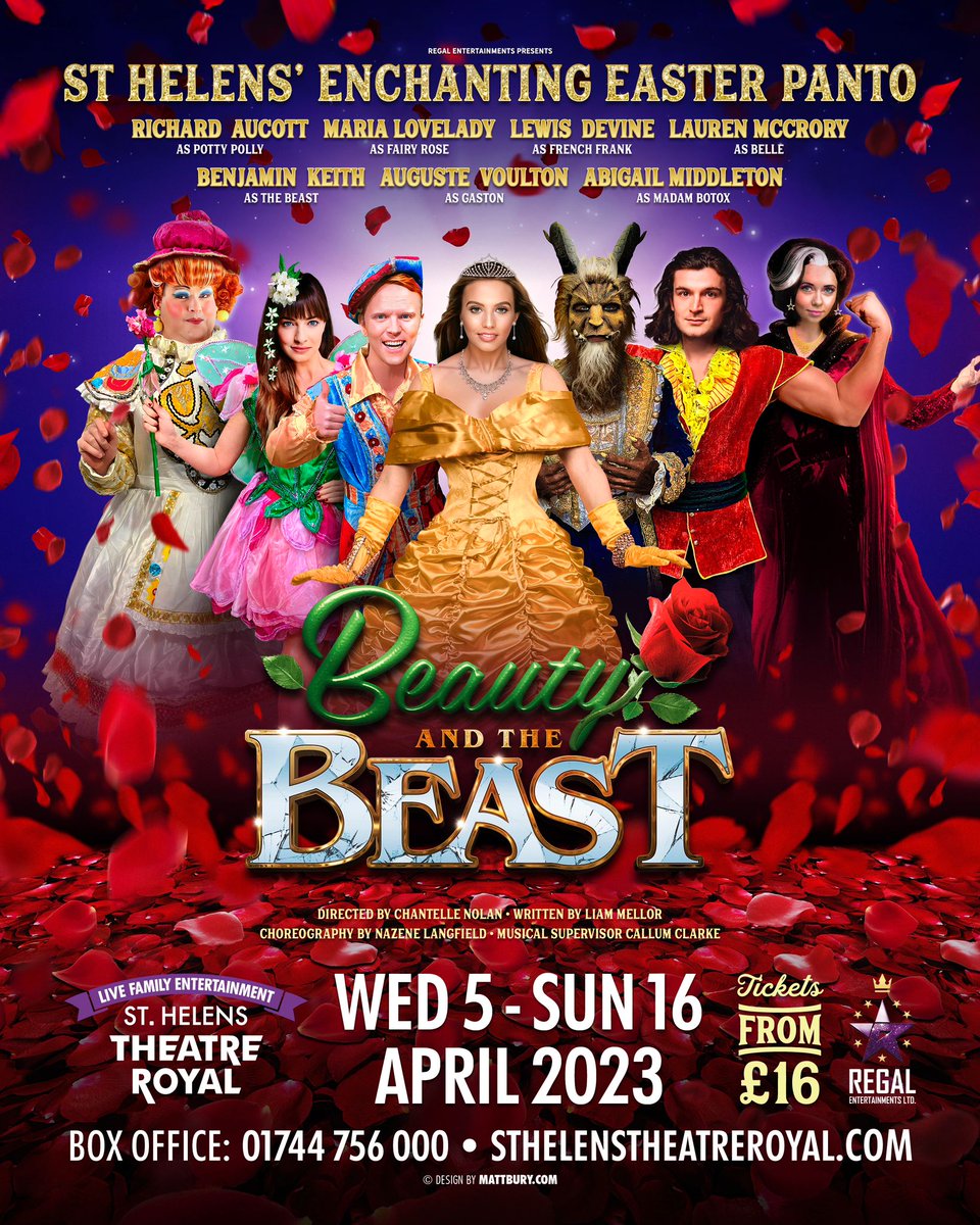 damerichard's tweet photo. Day two of rehearsals for BEAUTY AND THE BEAST 🥀 @TheatreRoyalStH book your tickets for a cracking Easter panto #sthelenspanto #easterpanto https://t.co/j9hc90z580