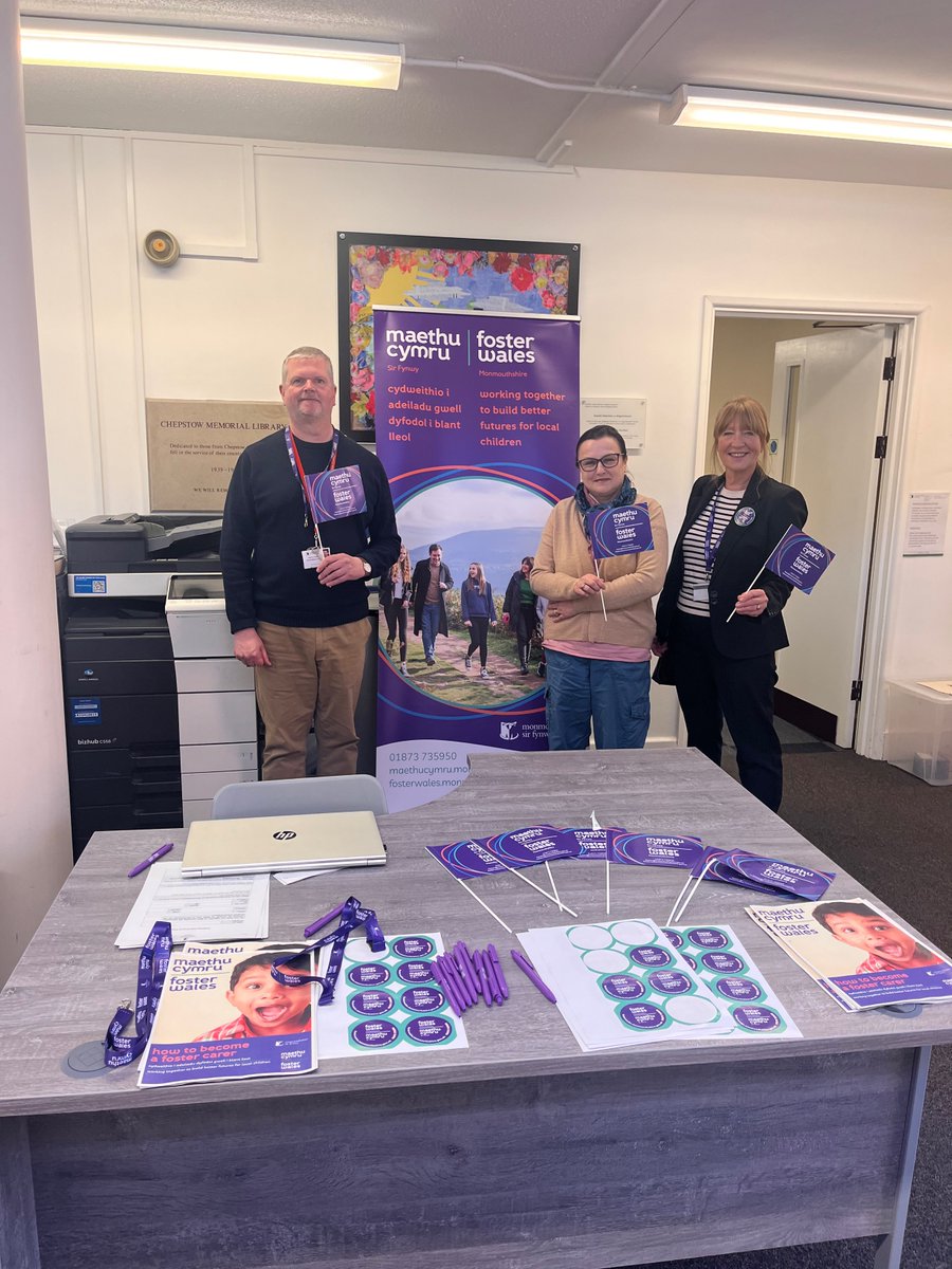 MonmouthshireCC's tweet photo. Thanks so much to everyone who’s come along to find out about fostering this month. You could make such a difference to a child or young person’s life: https://t.co/lyRhY6Shh3
#fostering https://t.co/ZXxHbd1hKw