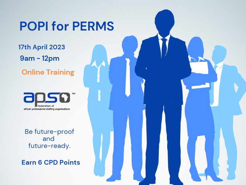 StOneCIAL's tweet image. With fines of up to R10m and/or 10 years imprisonment, you cannot afford to miss our POPI course which aims to make you fully compliant.
Register here &amp;gt; ow.ly/HP1Q50NtsJE

#Apso #popiact #personalinformation #recruitment2023