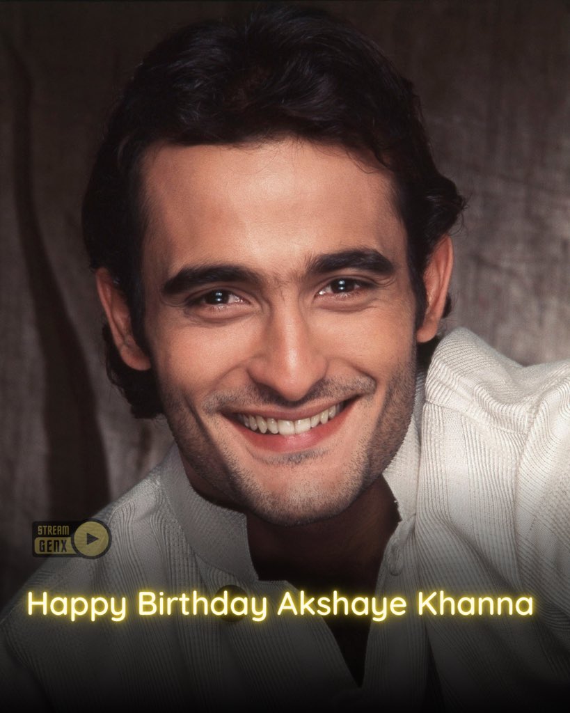 Happy Birthday Akshaye Khanna  