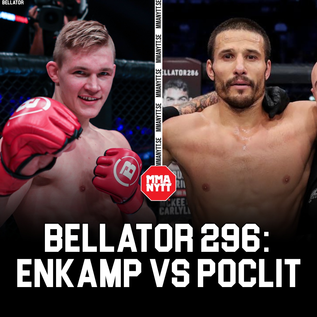 BREAKING: Swedish top prospect <a href="/OliverEnkamp/">Oliver Enkamp</a> gets rebooked to face Luca Poclit at Bellator 296 in Paris, France on May 12