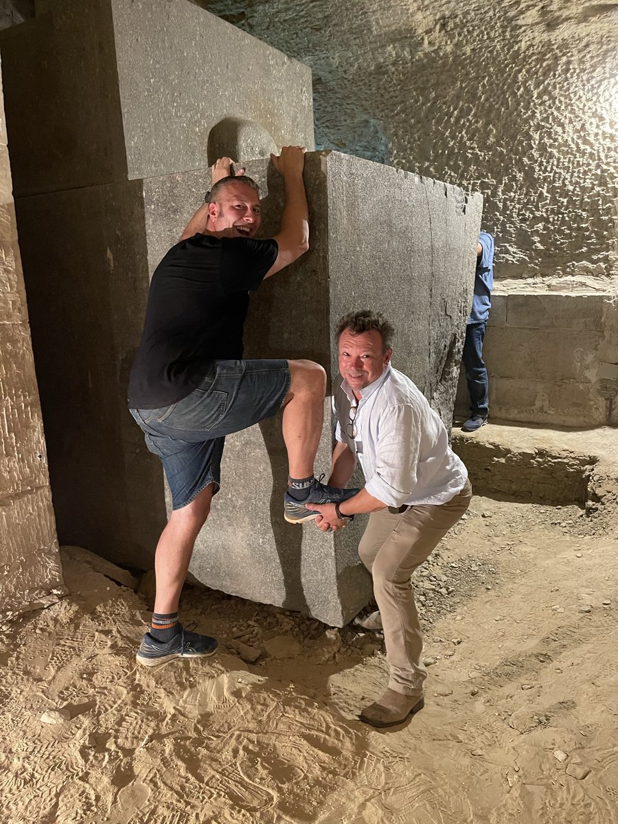 outofspace2's tweet photo. The unfinished box in the Serapeum with @sidedraught https://t.co/7MNC0g2Xqu