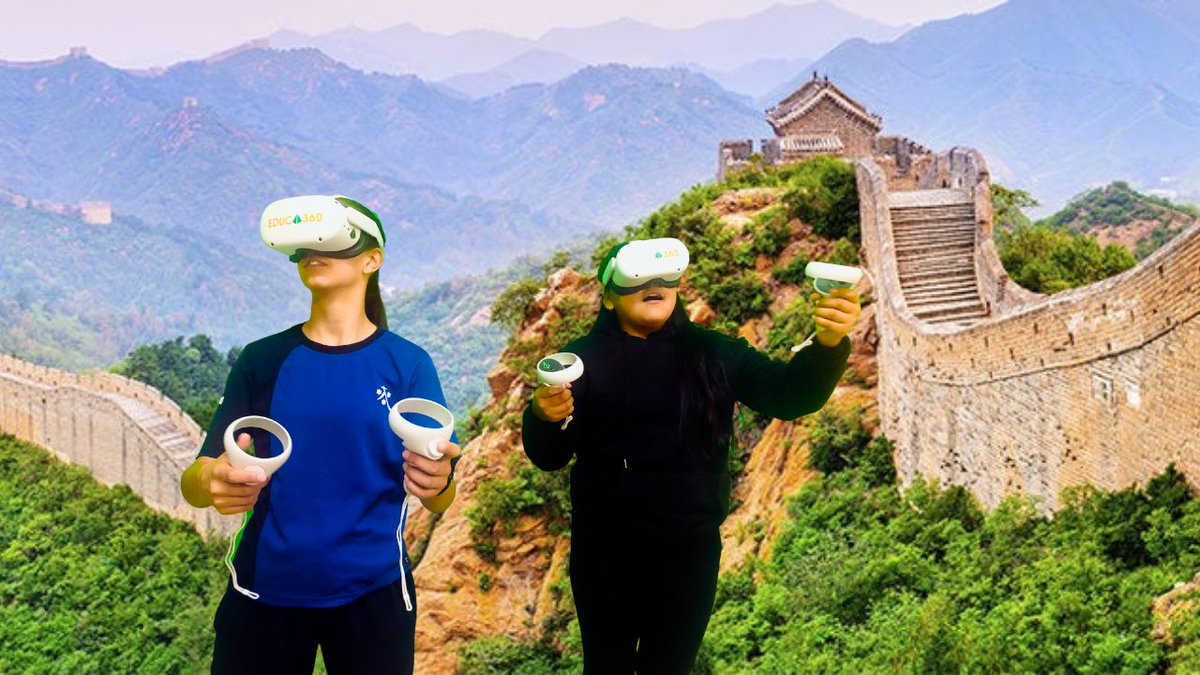 FernandoBoillos's tweet photo. La Realidad Virtual (VR) nos permite eliminar las fronteras espacio y tiempo y nos permite viajar y conocer lugares del planeta sin movernos del aula. Además aumenta la interacción y la motivación. https://t.co/KGIaAitqDD