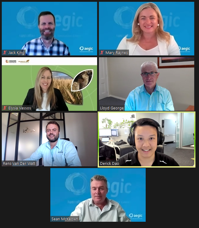 Mary_Raynes's tweet photo. @AEGIC is going live in 30mins to the #SouthAfrica #malting #brewing &amp; #barley industry with the annual Australian 2022/23 post harvest update quality &amp; quantity update. Variety accreditation &amp; insights into innovation on a new mulit malter @grainsaustralia @kingkingo22 #ATMAC https://t.co/pPVohEJ6hC