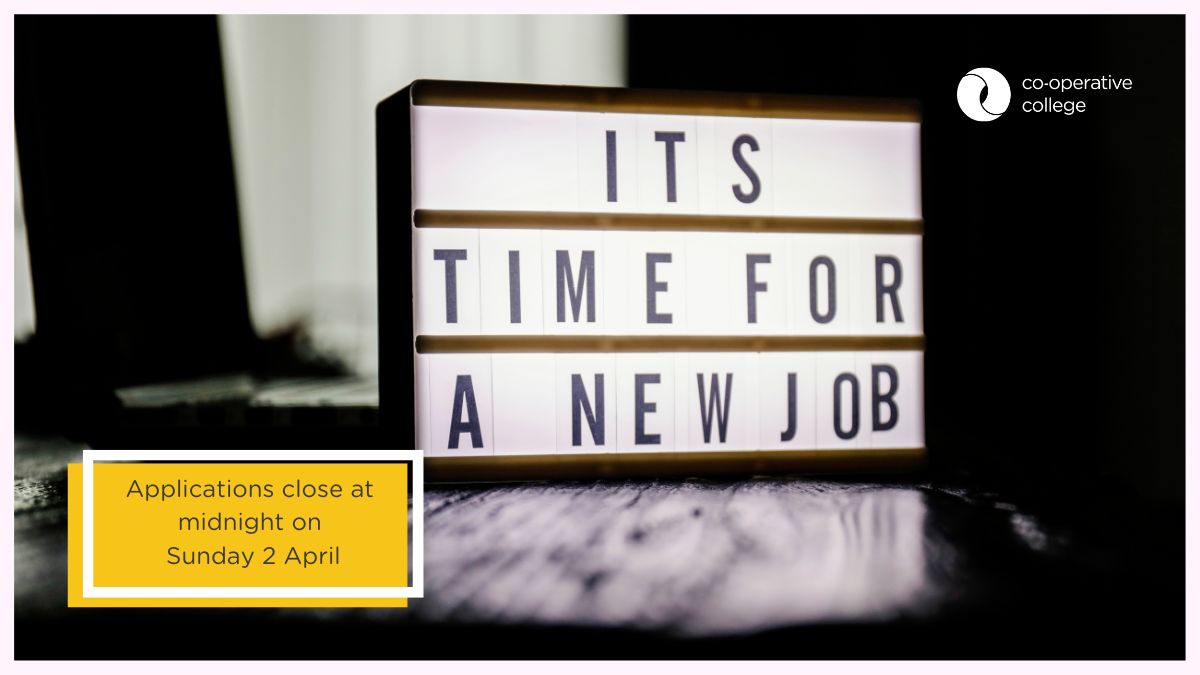 Coop_CollegeUK's tweet photo. ⏰Hurry! There's less than a week left to apply for our Learning Administrator (maternity cover) role.  If you're looking for a new challenge and would like to help support the delivery of our learning and membership offer - we want to hear from you! https://t.co/j7MXq2ZmMK https://t.co/azZHujqfYe