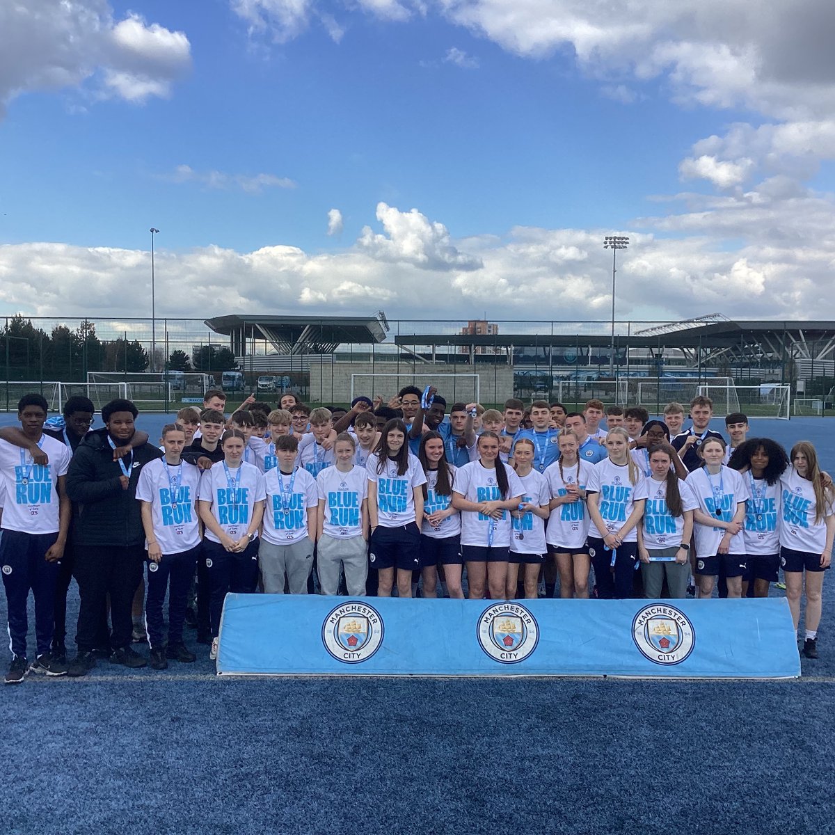 citcmancity's tweet photo. ๐ | Well done to who our BTEC participants who took part in their own Blue Run!
#BlueRun2023 #HealthyFutures
๐ค | @CheadleCollege | @ConnellCollege | @ashtonsixthform | @OldhamCollege | https://t.co/7lzhTWIzOy