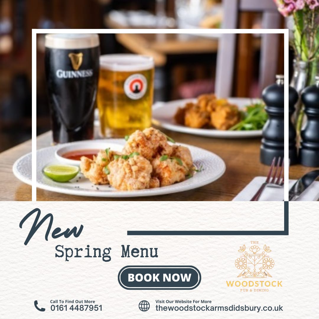New Spring Menu Join us from today at 12pm to sample our new spring menu dishes. Today's favourite new dish: Pan-Fried Hake & Gunpowder Potatoes, spinach, bouillabaisse sauce* , lilliput capers  shorturl.at/qBCGQ #spring #menu #food #pub #manchester