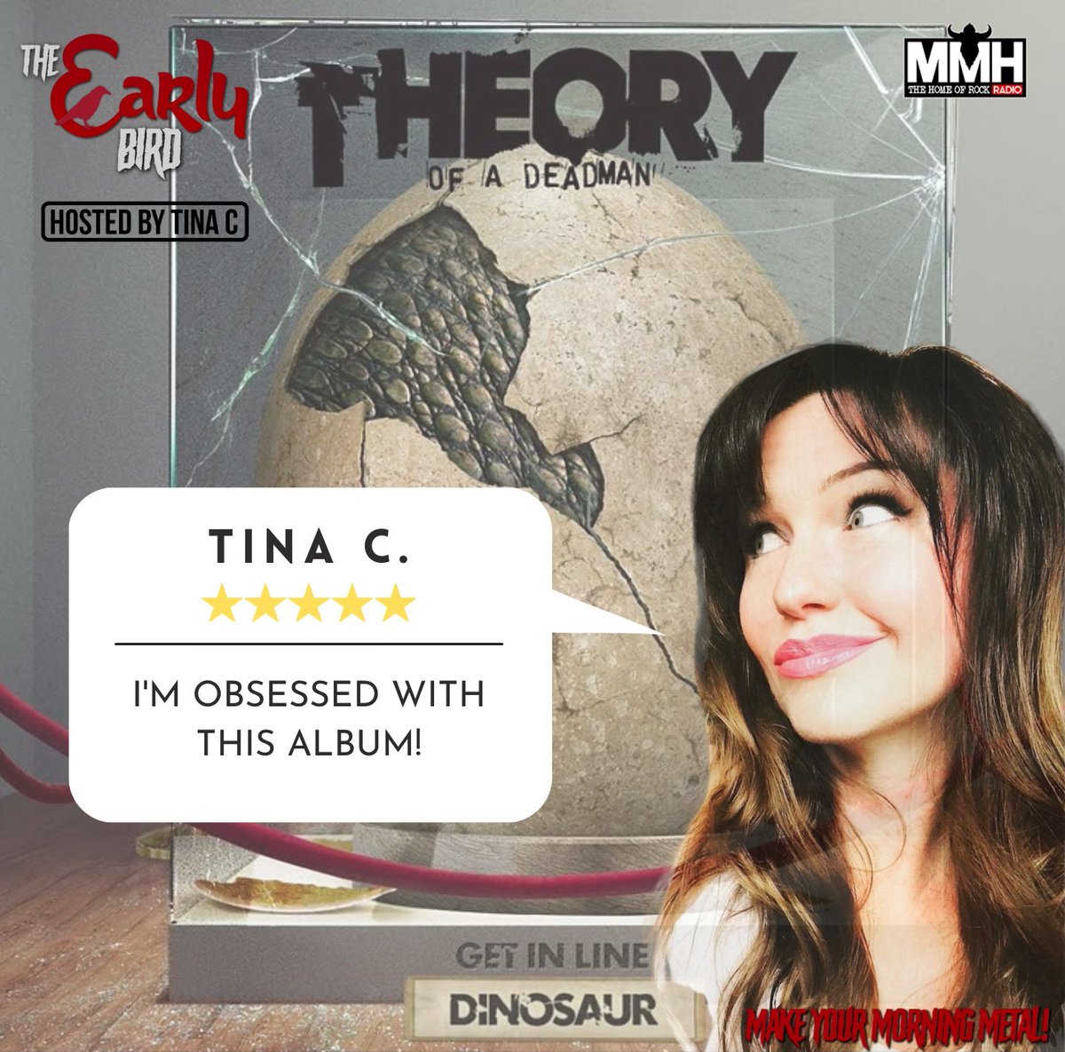 Check out our Early Bird's <a href="/TheoryMusic/">THEORY OF A DEADMAN</a> special and get the lowdown on their awesome new album 'Dinosaur' from the man himself Tyler Connolly!

Catch up on the podcast below now and head on over to our facebook page to win tickets to see the band live!

mmhradio.co.uk/116-the-early-…