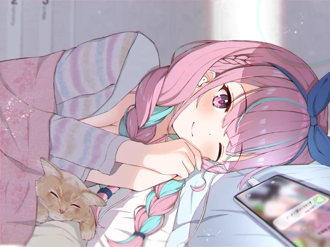 #あくあーと ご主人、おはよう 