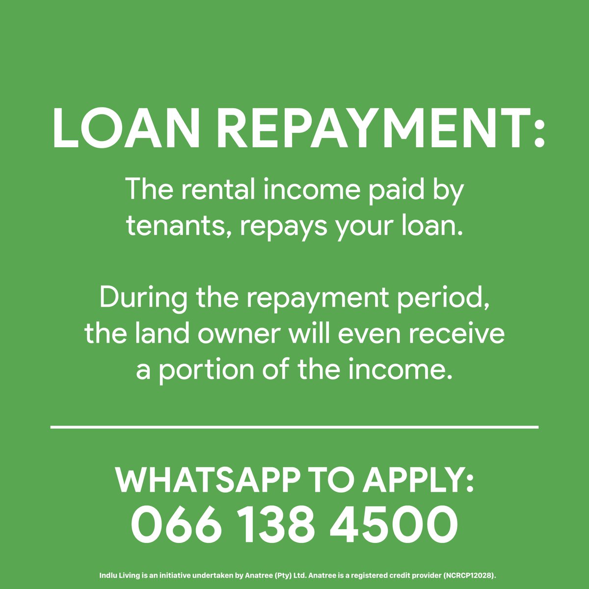 Kasi Economy on Twitter "INDLU Living offers access to finance to