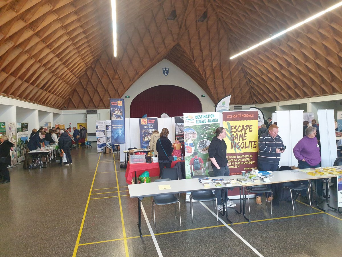 SommeTourisme's tweet photo. Tout est prêt !
Tous nos exposants vous attendent pour la Bourse aux dépliants à #VillersBretonneux
Toute la doc touristique pour accueillir nos visiteurs toute l'année !
🤗 https://t.co/YklE71XbBs