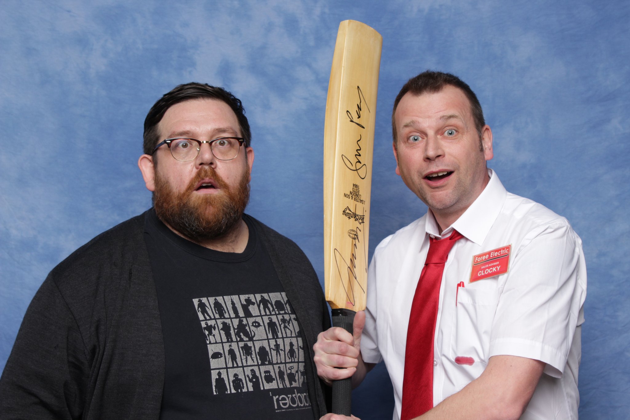 Happy Birthday to actor, screenwriter and comedian Nick Frost. Wishing him a Wonder-Filled (and Zombie free) Day :) 