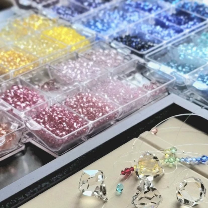 ☆aki☆ページ✩.*˚サンキャッチャー サンキャッチャー作り