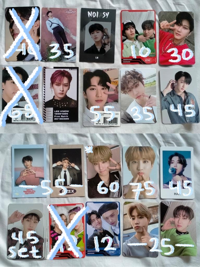 hanratheeon's tweet photo. Update:

🏷️ Want to sell lfb factory d9 pp noeasy han pola changbin i.n lino yellow wood noeasy clio maxident nacific r8 maniac christmas evel pob paper case https://t.co/PC4abTv705