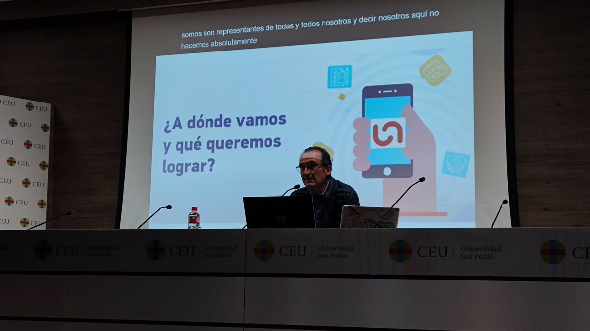 RedSapdu's tweet photo. Empezamos la segunda jornada en la @USPCEU la VIII Jornada de Trabajo de la #RedSAPDU debatiendo las necesidades actuales y los retos de futuro como Red.
#RedNovando https://t.co/8fXAkd7KWy