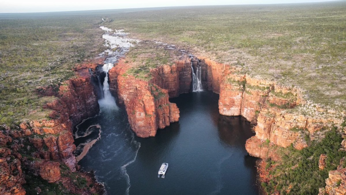 Rolling into the last couple of days.  King George River and falls nothing short of outstanding.  #Kimberleys #DiversityCharters.