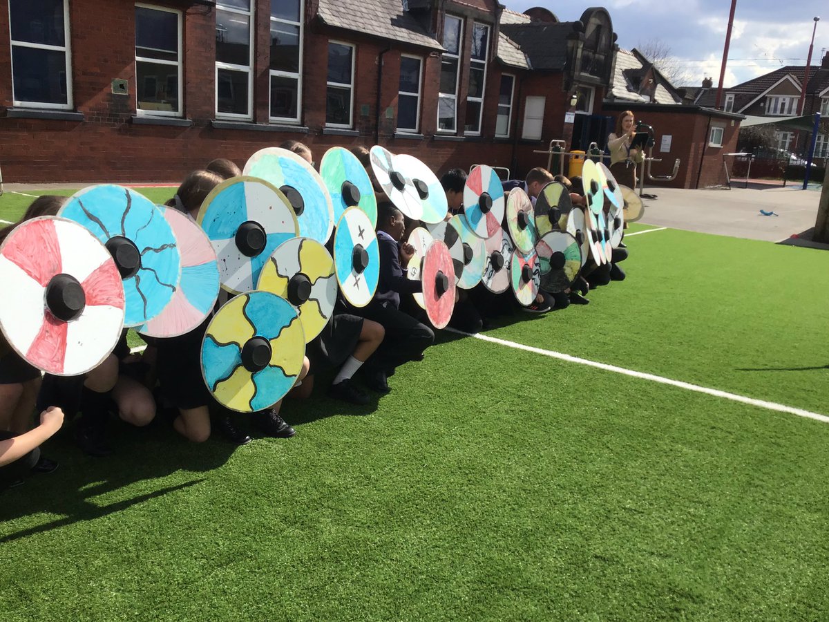 MRPAyear5a's tweet photo. Shield formation! @MRPA_History https://t.co/IFmcLyzs6Y