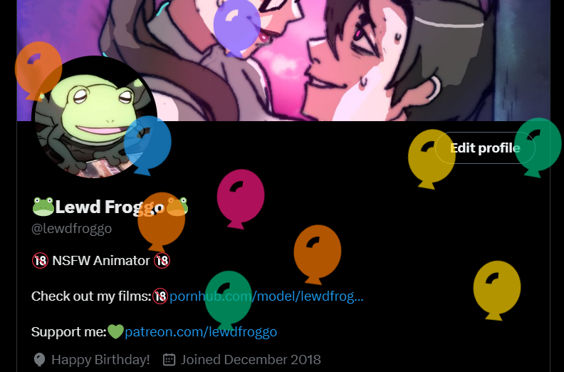 🐸Lewd Froggo🐸 lewdfroggo , Twitter Profile twstalker