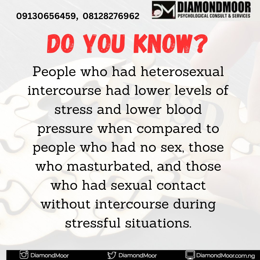 MoorDiamond's tweet photo. Do you know? #psychologyfact
#facts #heterosexual #psychotherapy #sex #healthyliving #maturbate #mentalillness #mentalhealth #bloodpressure #seekhelp #stressfulsituation #talktoatherapist #knowledgefreesyou https://t.co/u3IUJh8Iid